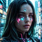 AI世界と綾波レイのイメージ